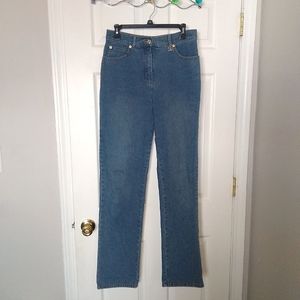 St. John Sport high rise straight jean